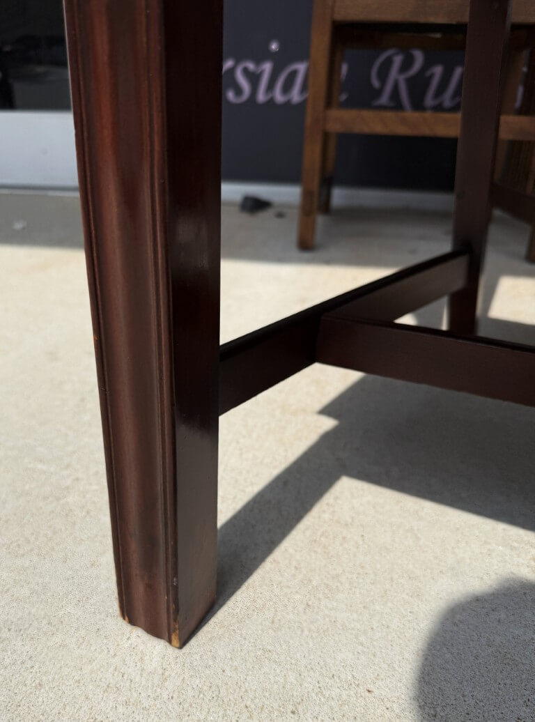 Set of 6 Mahogany Chippendale-Style Dining Chairs Set of 6 Mahogany Chippendale-Style Dining Chairs