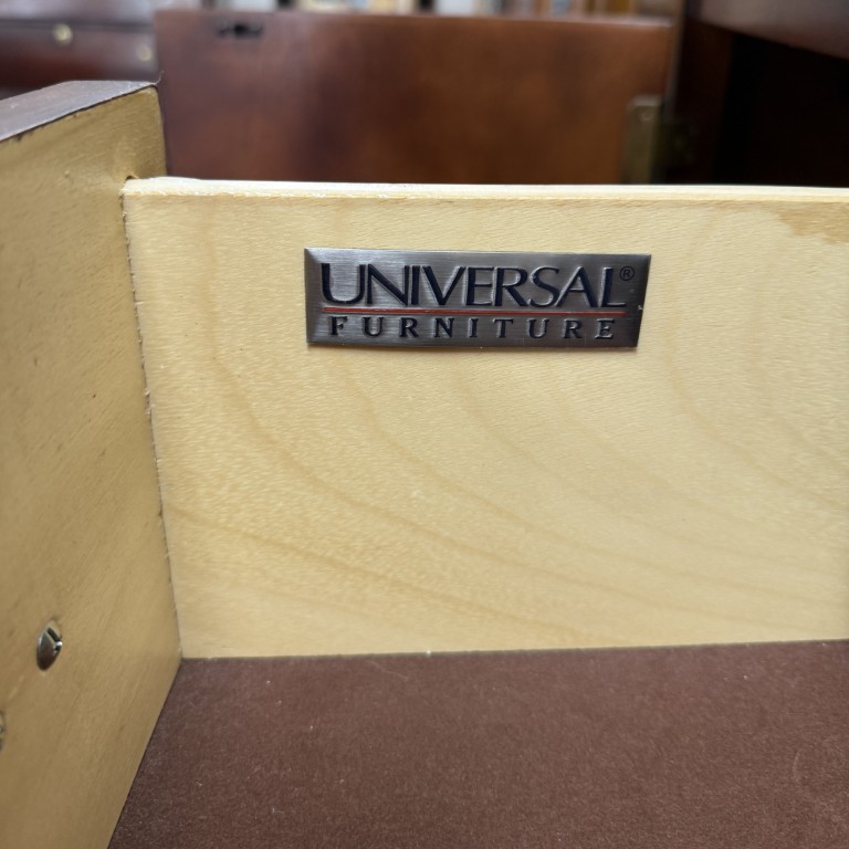 Universal Furniture Transitional Burled-Finish Gentleman's Chest Universal Furniture Transitional Burled-Finish Gentleman's Chest
