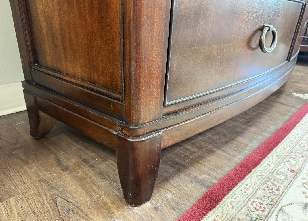 Universal Furniture Transitional Burled-Finish Gentleman's Chest Universal Furniture Transitional Burled-Finish Gentleman's Chest