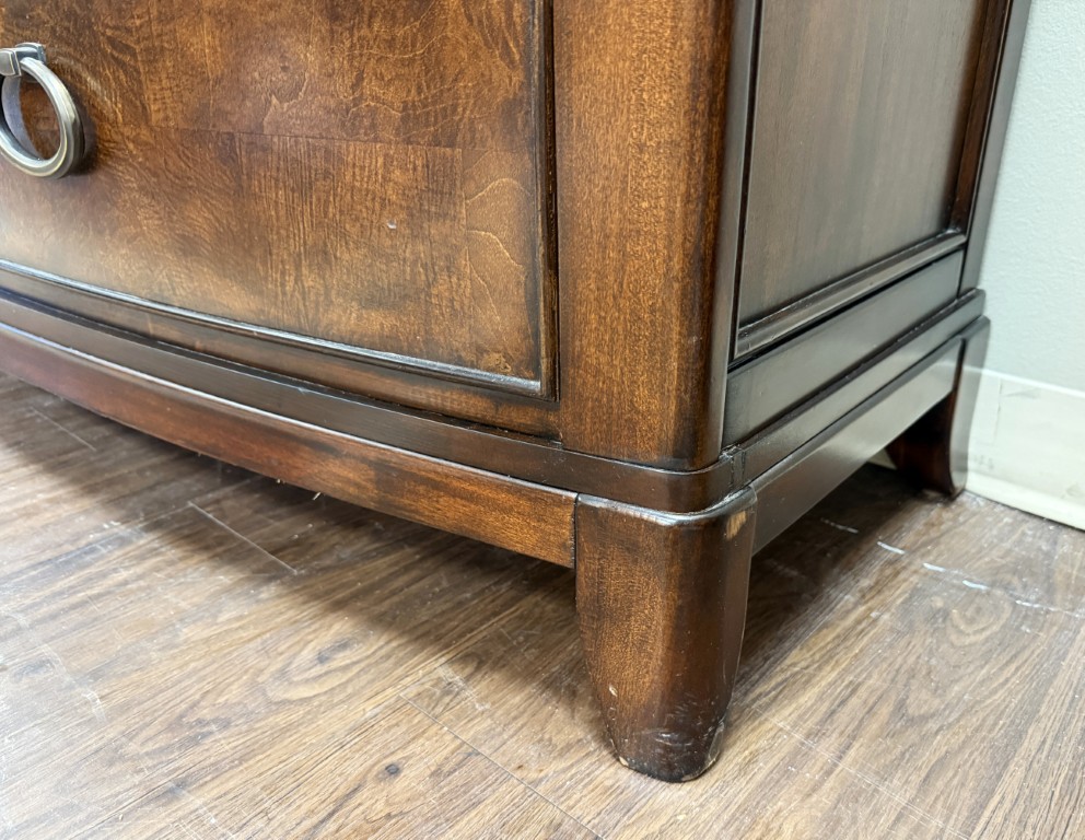 Universal Furniture Transitional Burled-Finish Gentleman's Chest Universal Furniture Transitional Burled-Finish Gentleman's Chest