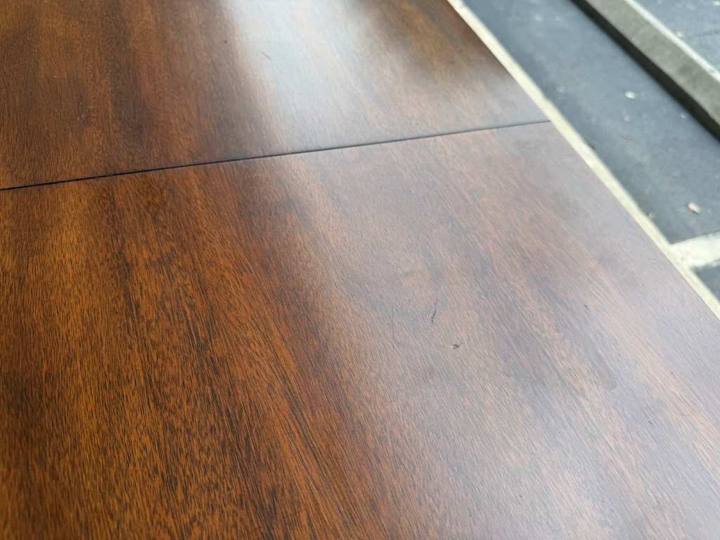 Henkel Harris Solid Mahogany Vanity Model No. 2704 Henkel Harris Solid Mahogany Vanity Model No. 2704