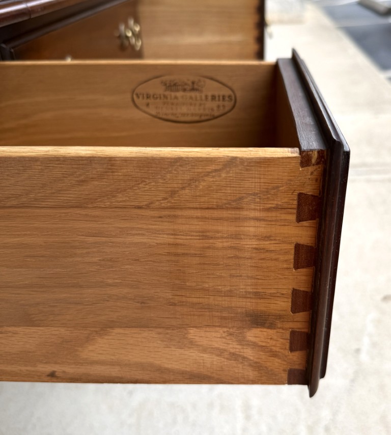 Henkel Harris Solid Mahogany Vanity Model No. 2704 Henkel Harris Solid Mahogany Vanity Model No. 2704