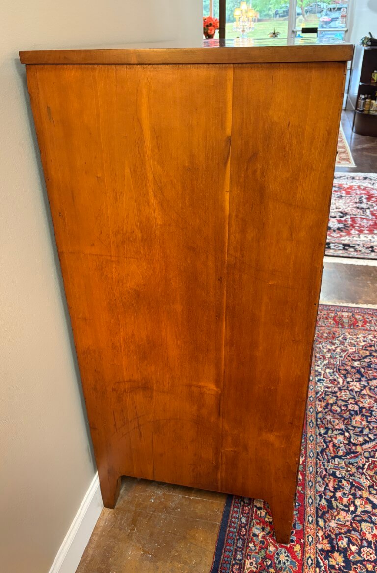19th Century Cherry Four Drawer Chest 19th Century Cherry Four Drawer Chest