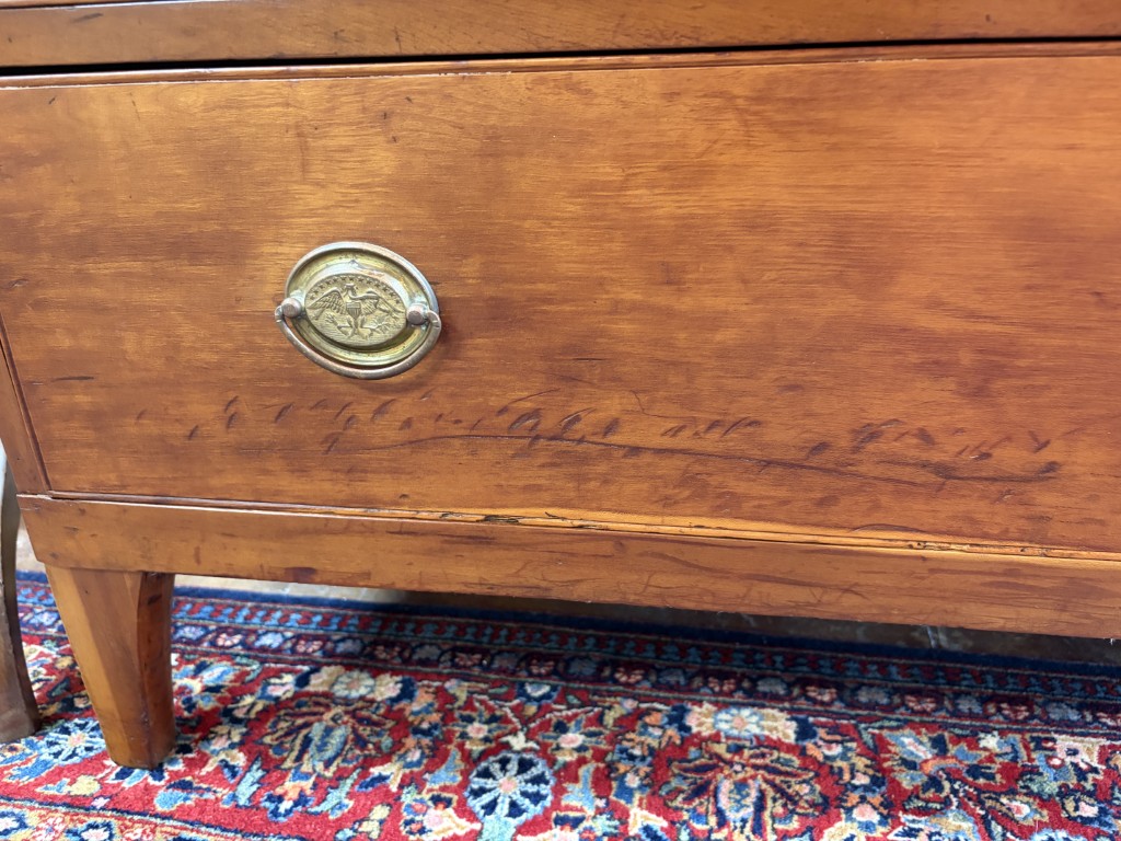 19th Century Cherry Four Drawer Chest 19th Century Cherry Four Drawer Chest