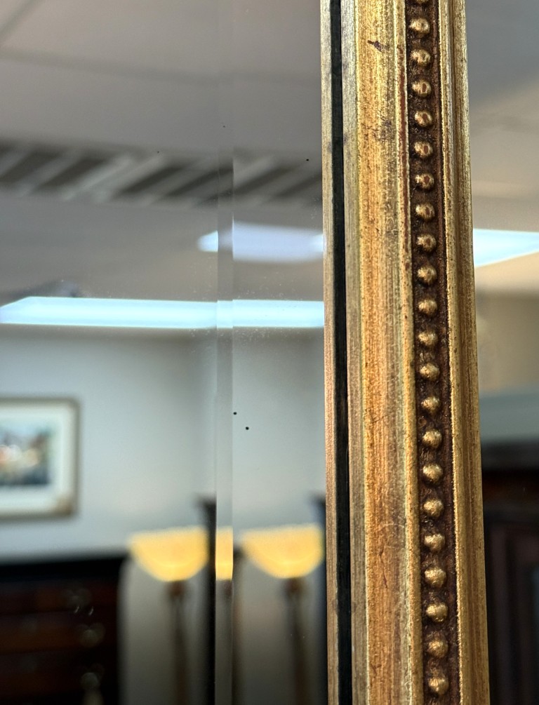Friedman Brothers-Attributed Neoclassical Gilt Beveled Panel Wall Mirror – Vertical or Horizontal Friedman Brothers-Attributed Neoclassical Gilt Beveled Panel Wall Mirror – Vertical or Horizontal