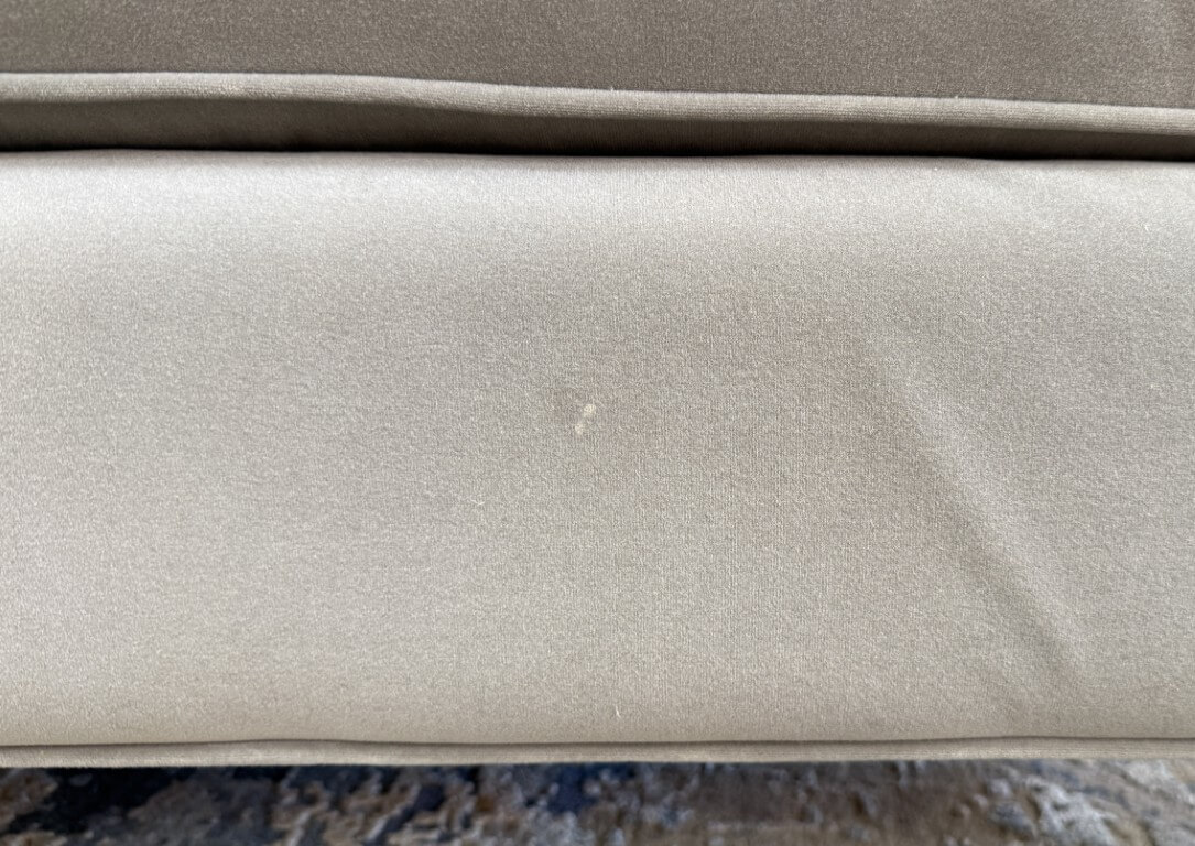Stickley Greige Upholstered and Tufted Draper Sofa Stickley Greige Upholstered and Tufted Draper Sofa
