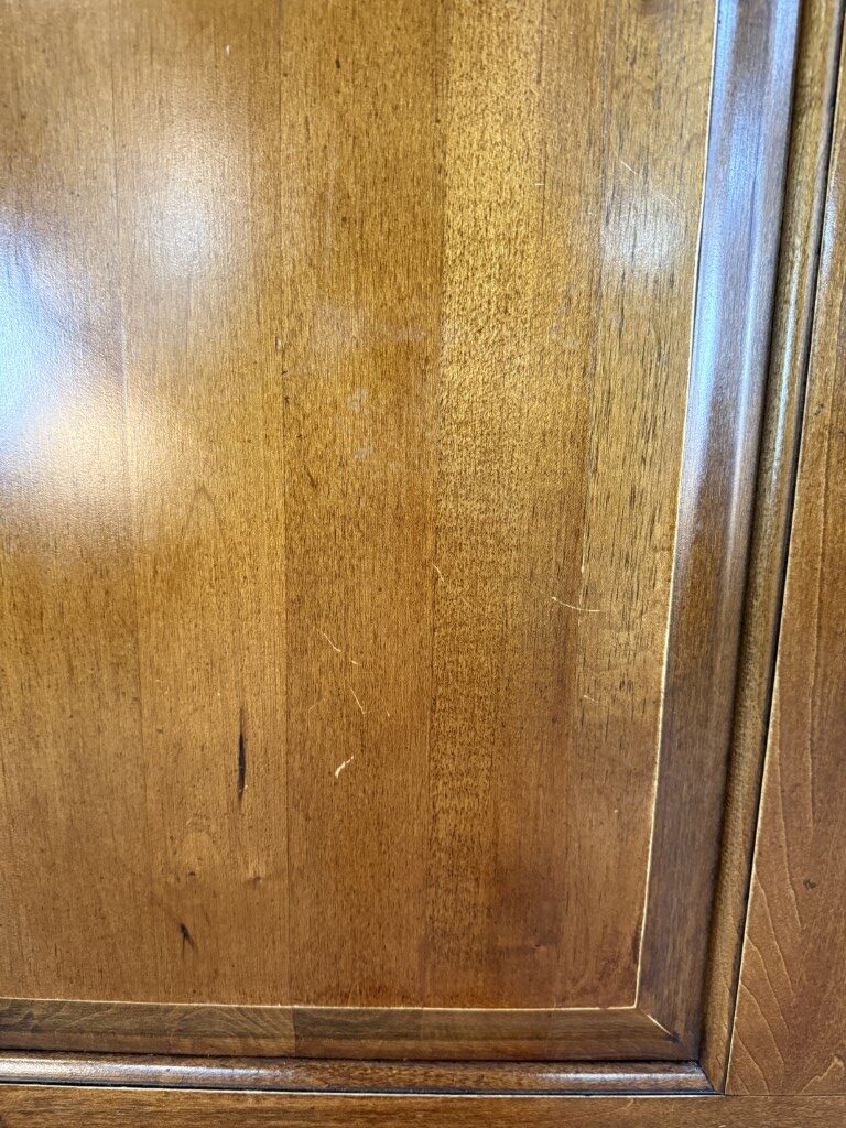 Cherry Paneled Queen/Full Size Headboard with Turned Posts Cherry Paneled Queen/Full Size Headboard with Turned Posts