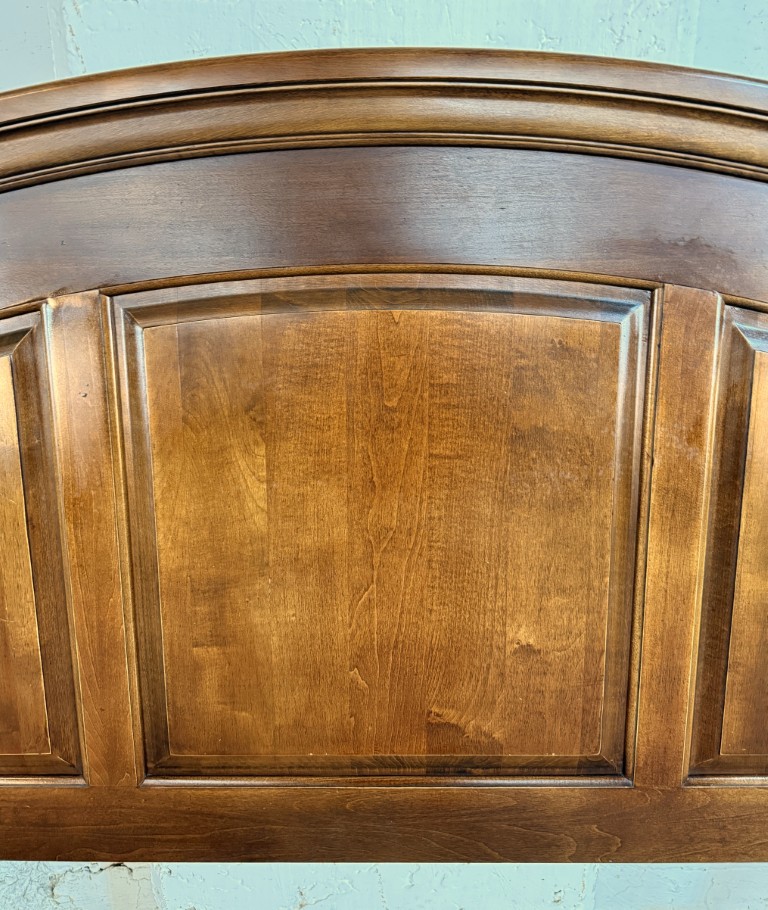 Cherry Paneled Queen/Full Size Headboard with Turned Posts Cherry Paneled Queen/Full Size Headboard with Turned Posts