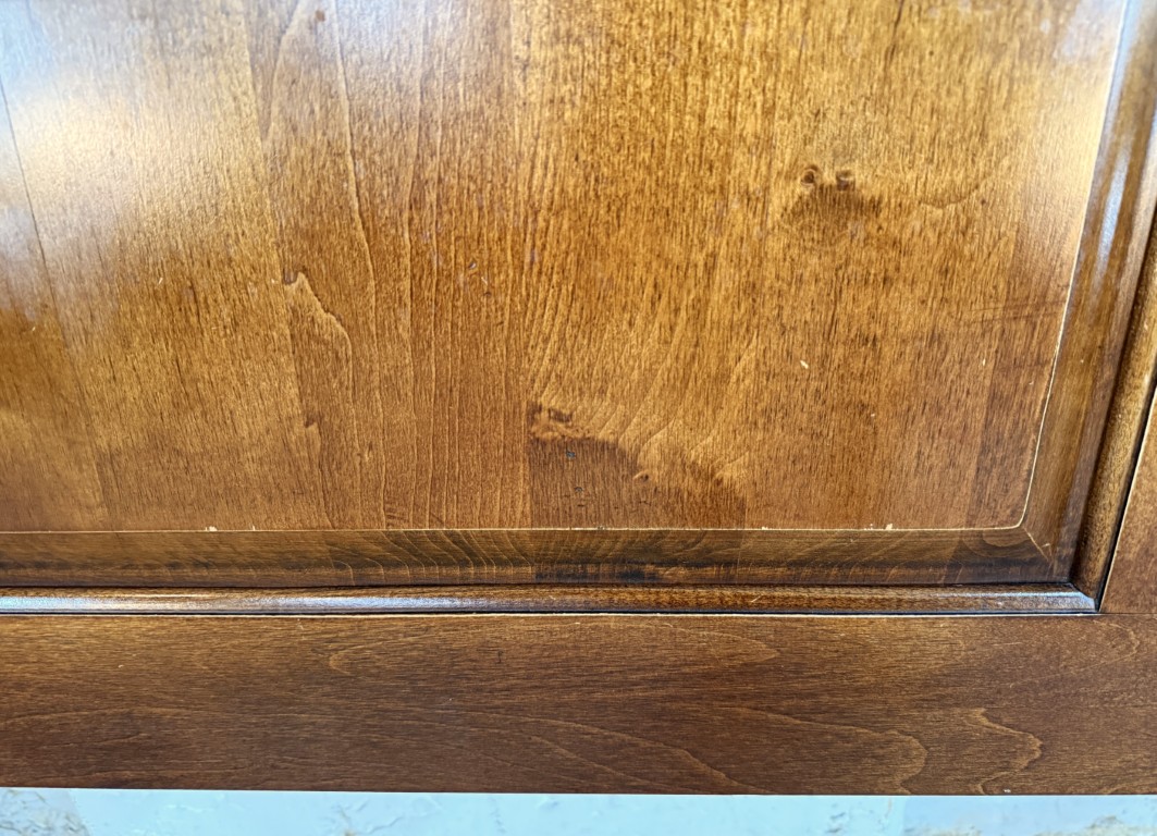 Cherry Paneled Queen/Full Size Headboard with Turned Posts Cherry Paneled Queen/Full Size Headboard with Turned Posts
