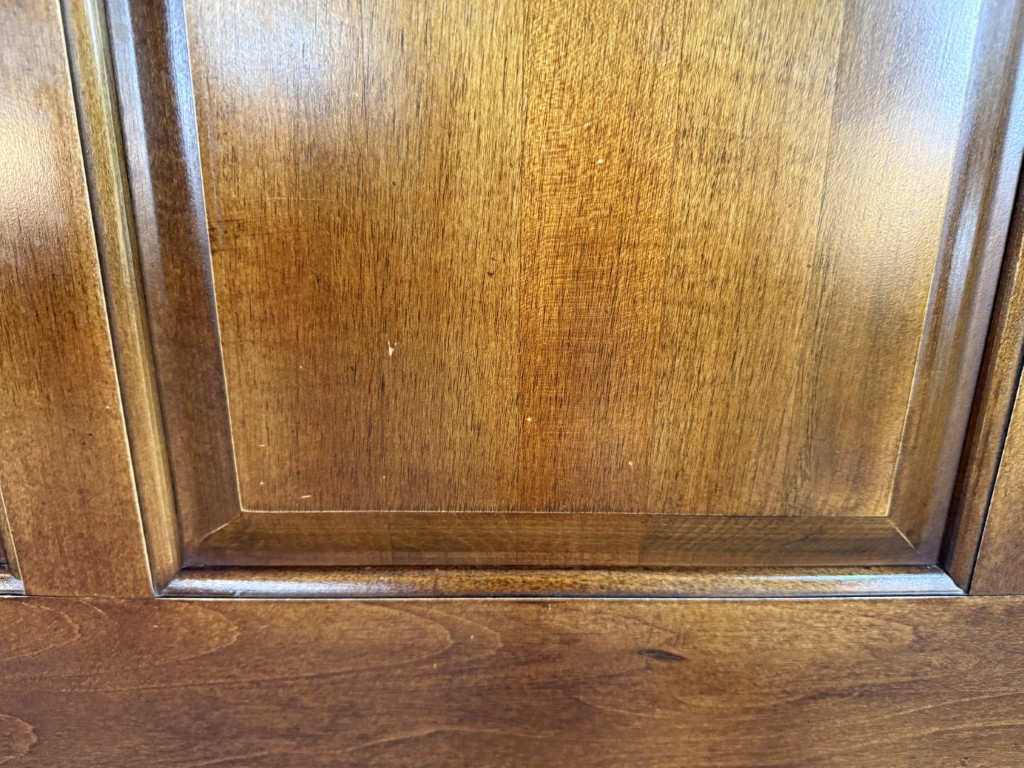 Cherry Paneled Queen/Full Size Headboard with Turned Posts Cherry Paneled Queen/Full Size Headboard with Turned Posts