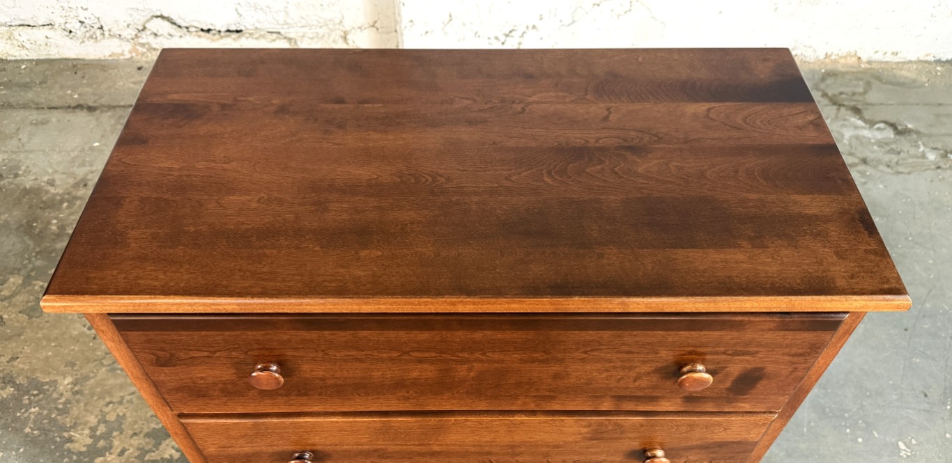Cherry Five-Drawer Chest of Drawers Cherry Five-Drawer Chest of Drawers