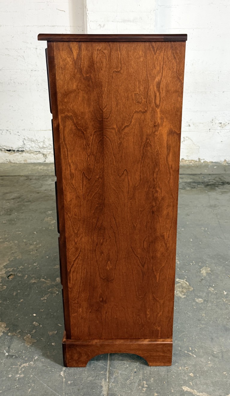 Cherry Five-Drawer Chest of Drawers Cherry Five-Drawer Chest of Drawers