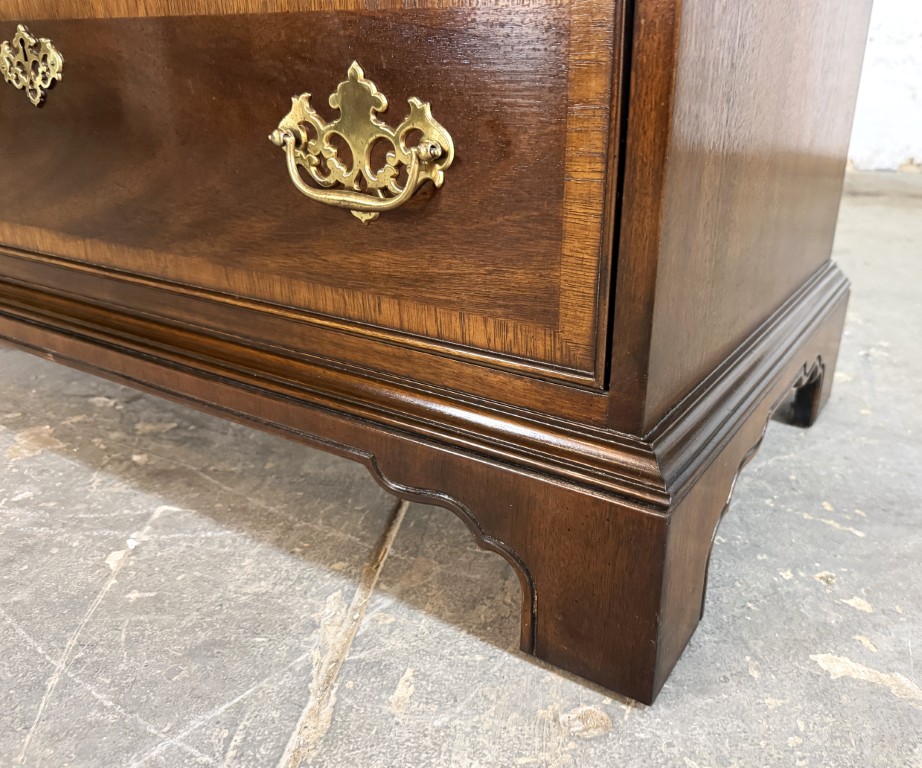 Drexel 18th Century Collection Banded Chest of Drawers Drexel 18th Century Collection Banded Chest of Drawers