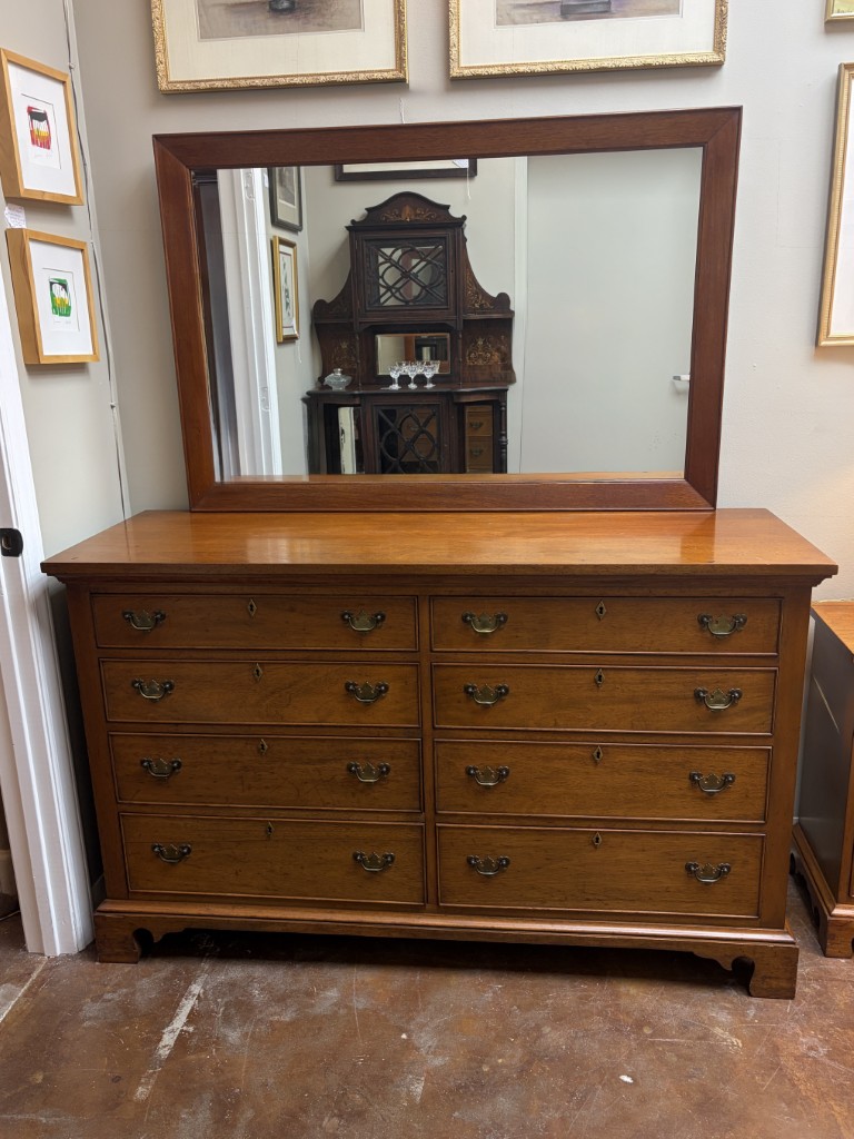 Craftique Chest with Dresser and Mirror and Nightstand Craftique Chest with Dresser and Mirror and Nightstand