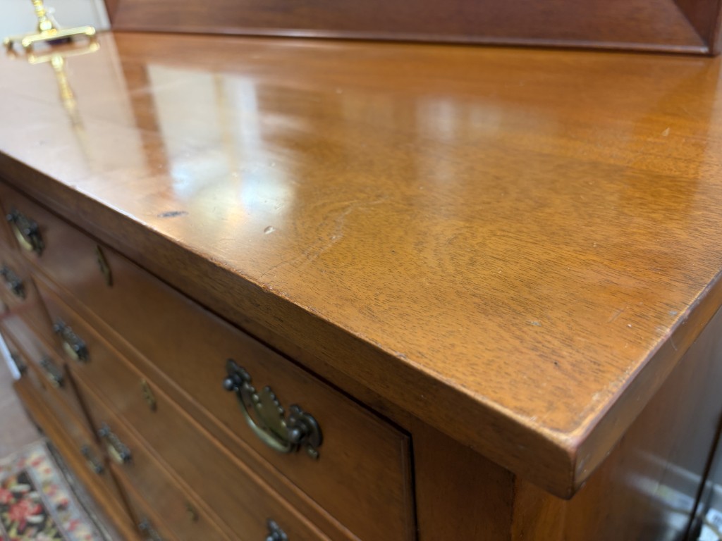 Craftique Chest with Dresser and Mirror and Nightstand Craftique Chest with Dresser and Mirror and Nightstand