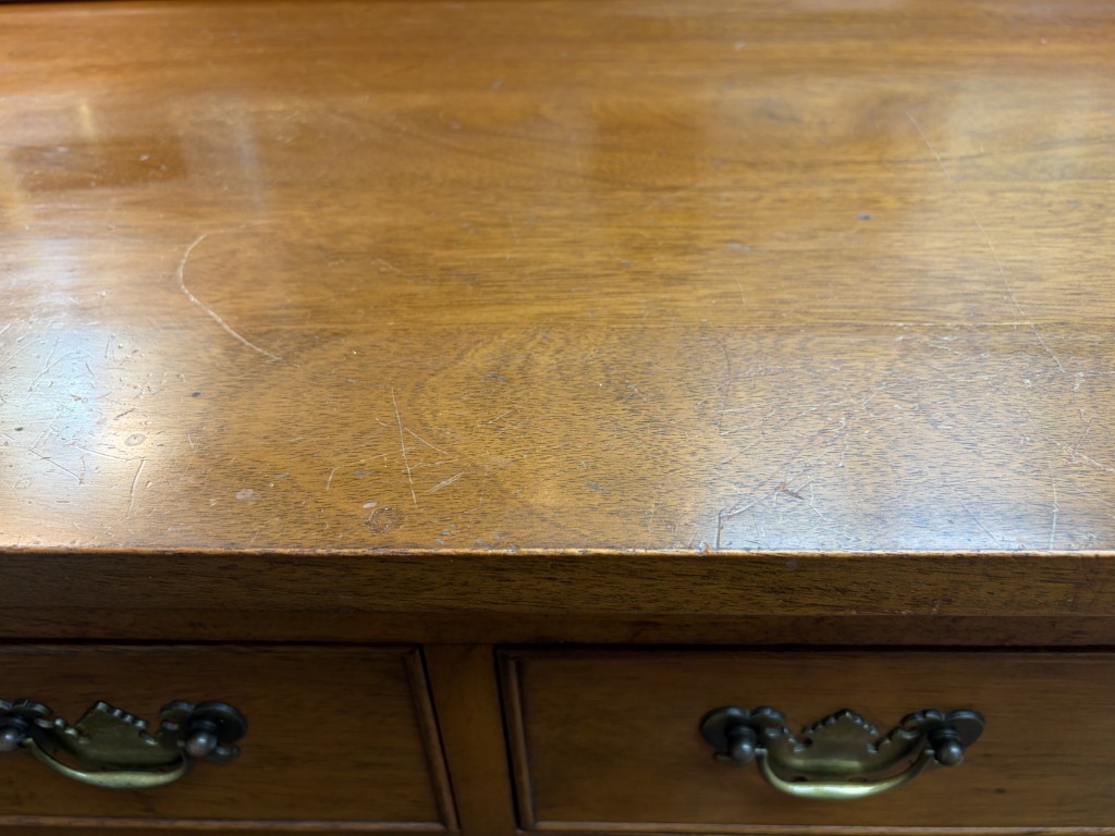 Craftique Chest with Dresser and Mirror and Nightstand Craftique Chest with Dresser and Mirror and Nightstand