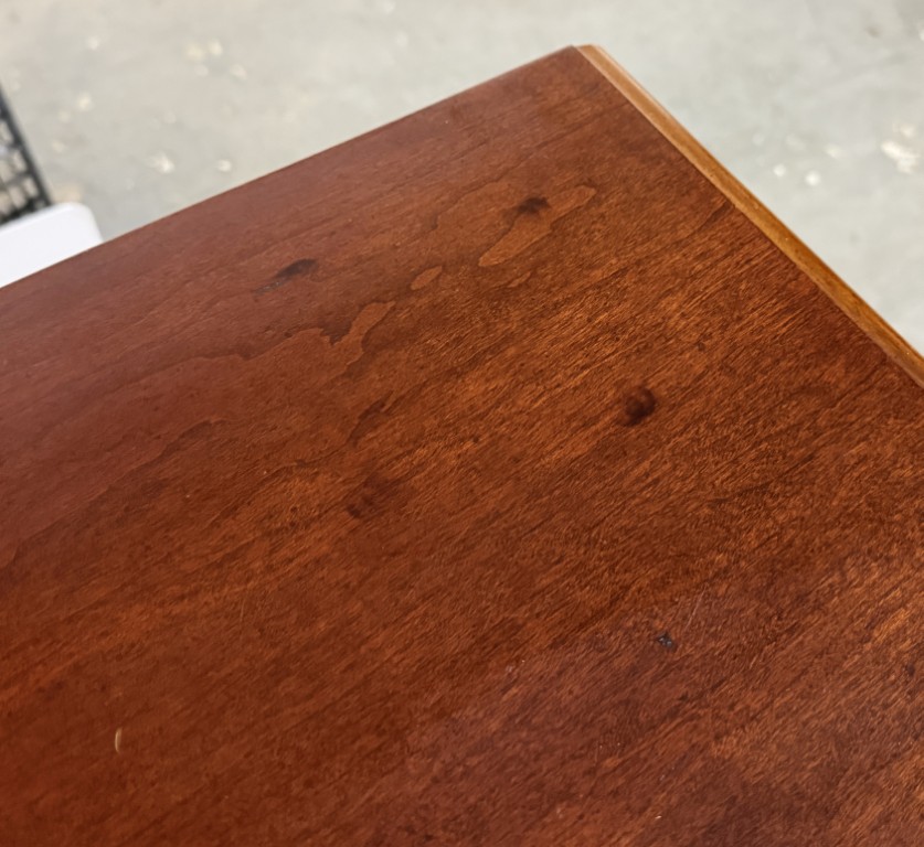 Cherry Nightstand with Paneled Drawer Fronts Cherry Nightstand with Paneled Drawer Fronts