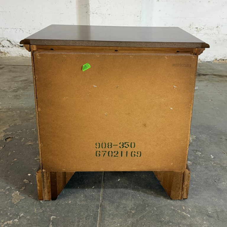 Cherry Nightstand with Paneled Drawer Fronts Cherry Nightstand with Paneled Drawer Fronts