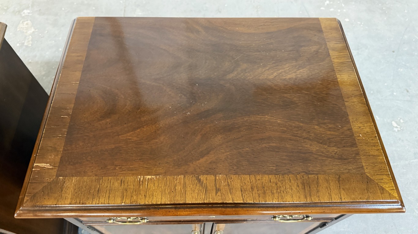 Pair of Drexel 18th Century Collection Nightstands Pair of Drexel 18th Century Collection Nightstands
