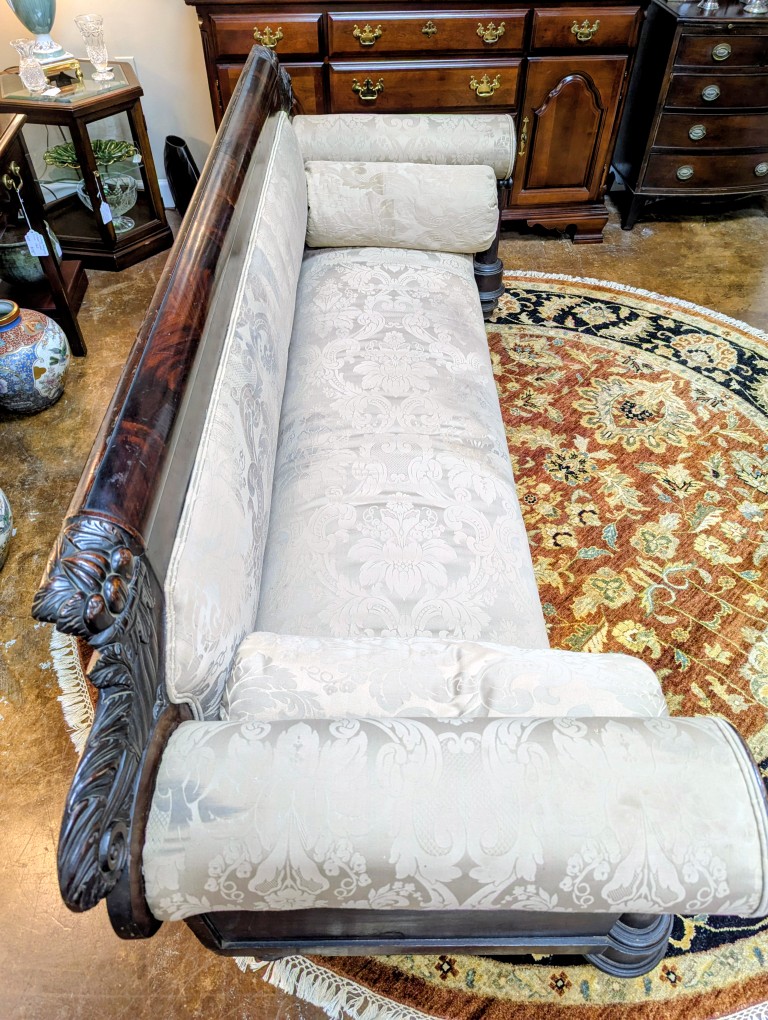 American Empire Sofa Attributed to Antoine Gabriel Quervelle American Empire Sofa Attributed to Antoine Gabriel Quervelle