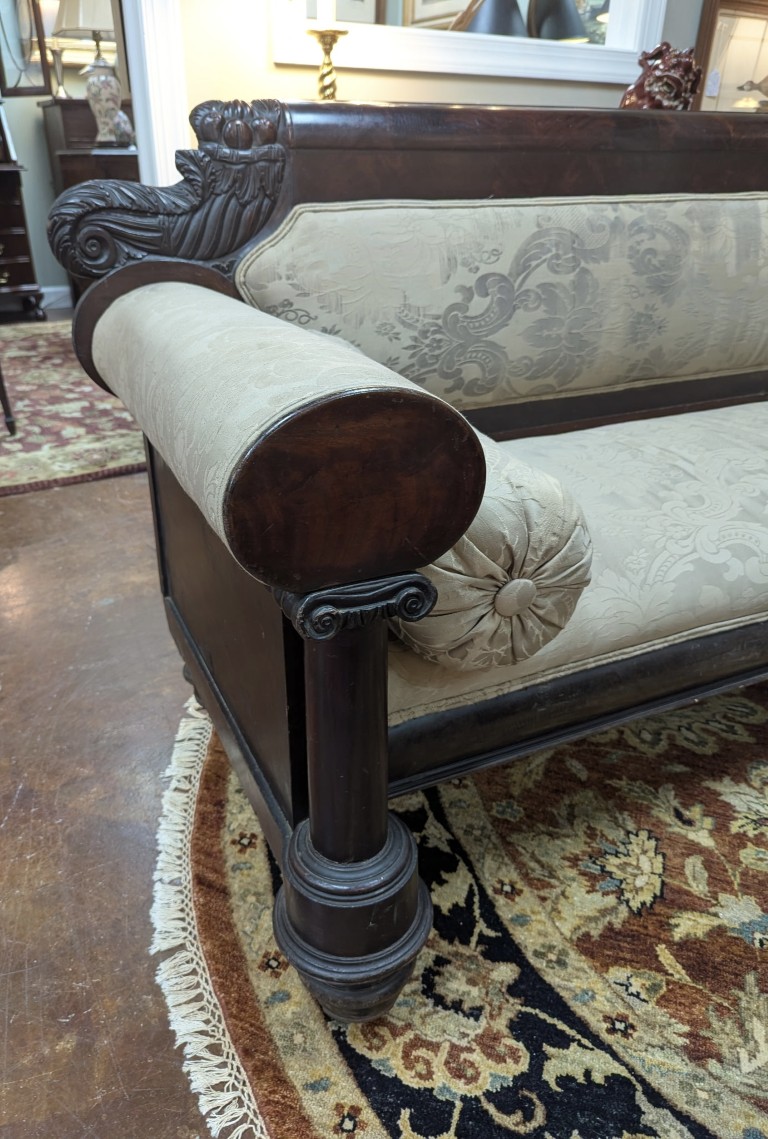 American Empire Sofa Attributed to Antoine Gabriel Quervelle American Empire Sofa Attributed to Antoine Gabriel Quervelle