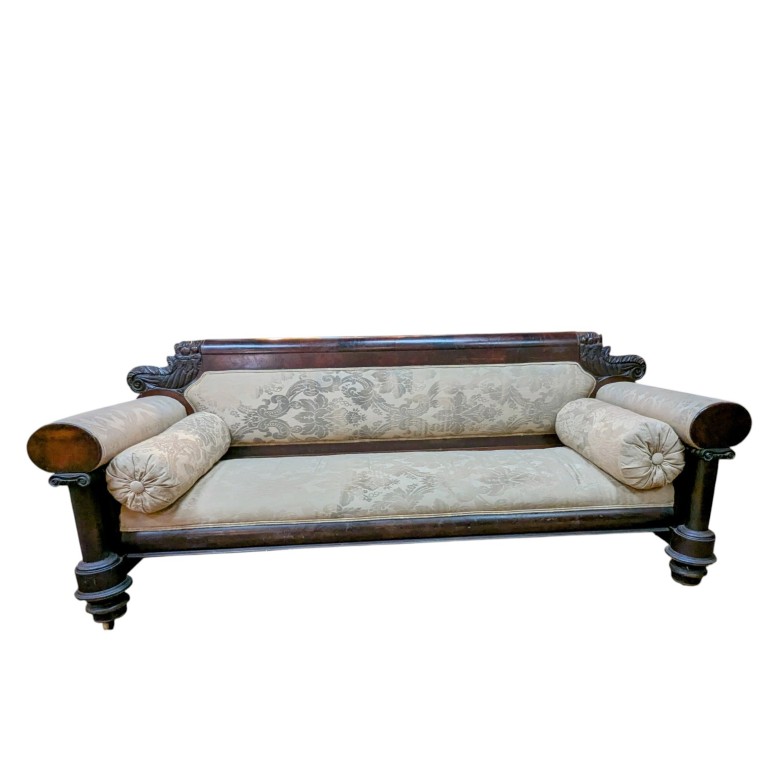 American Empire Sofa Attributed to Antoine Gabriel Quervelle American Empire Sofa Attributed to Antoine Gabriel Quervelle