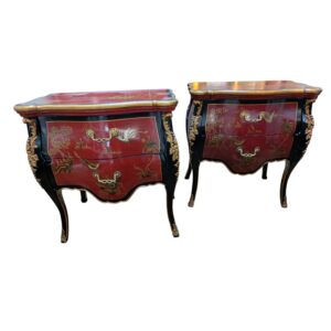 Louis XV Style French Chinoiserie Bombay Chests